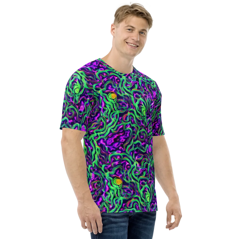 Hypercolor Grove on Men's Crew Neck T-Shirt — Right