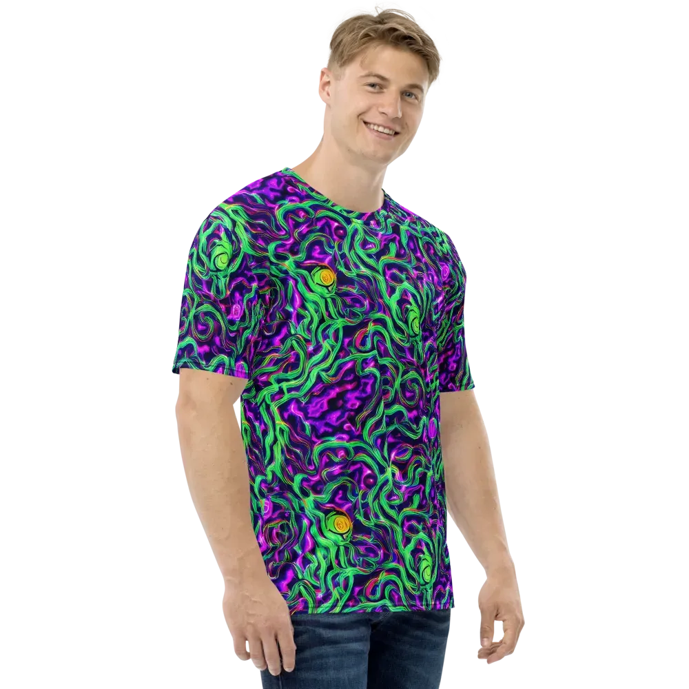 Hypercolor Grove on Men's Crew Neck T-Shirt — Right