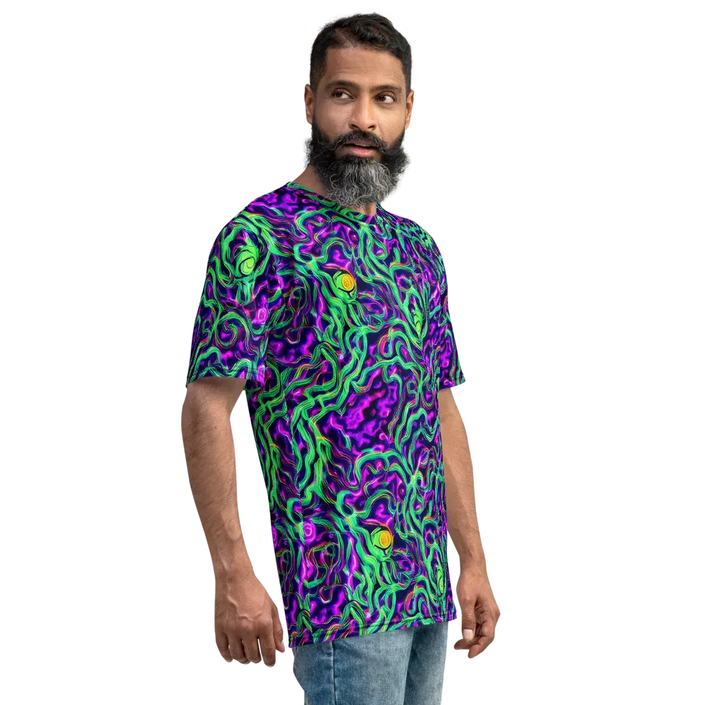 Hypercolor Grove on Men's Crew Neck T-Shirt — Right