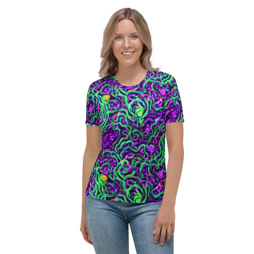 Hypercolor Grove on Women's Crew Neck T-Shirt — Front