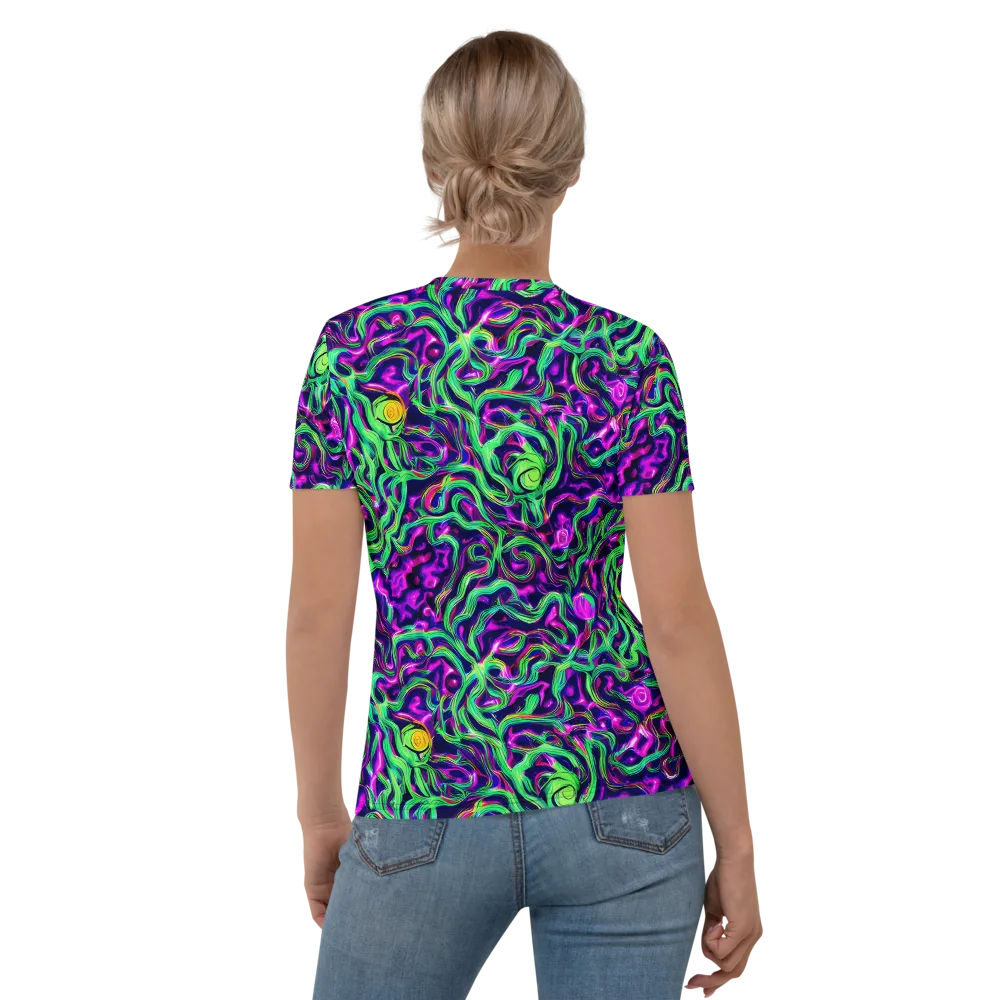 Hypercolor Grove on Women's Crew Neck T-Shirt — Back