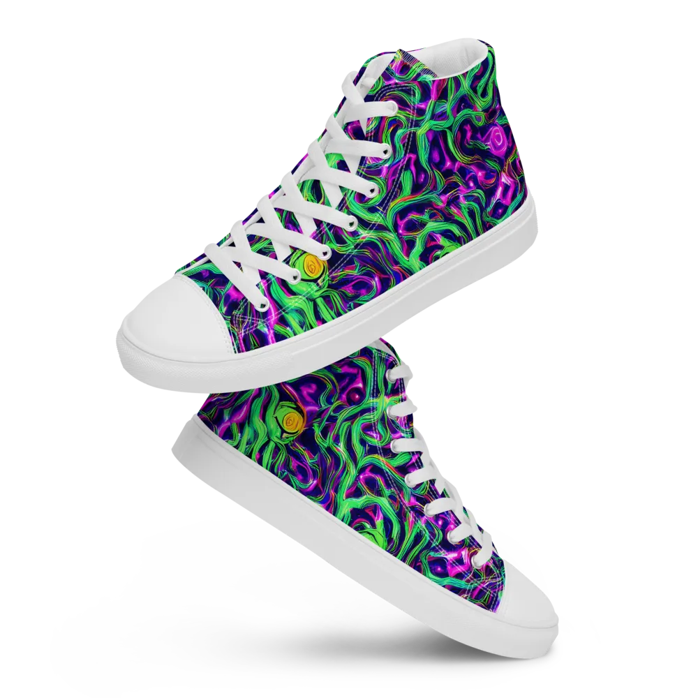Hypercolor Grove on Women's High Top Canvas Shoes — Front
