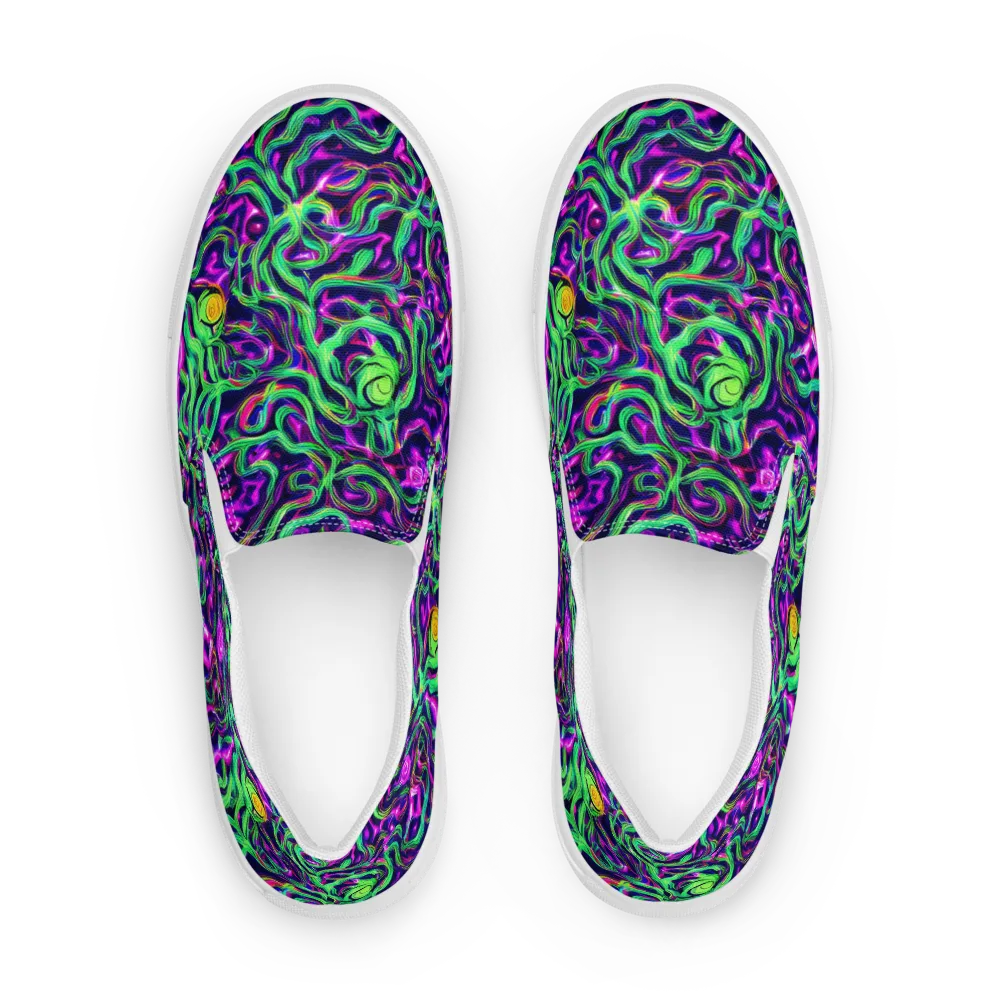 Hypercolor Grove on Men's Slip-On Canvas Shoes — Front