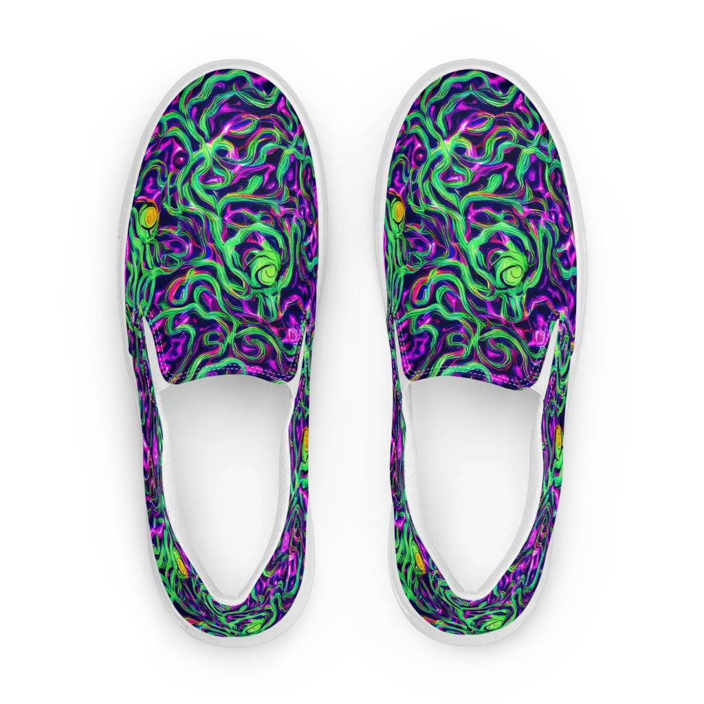 Hypercolor Grove on Women's Slip-On Canvas Shoes — Front