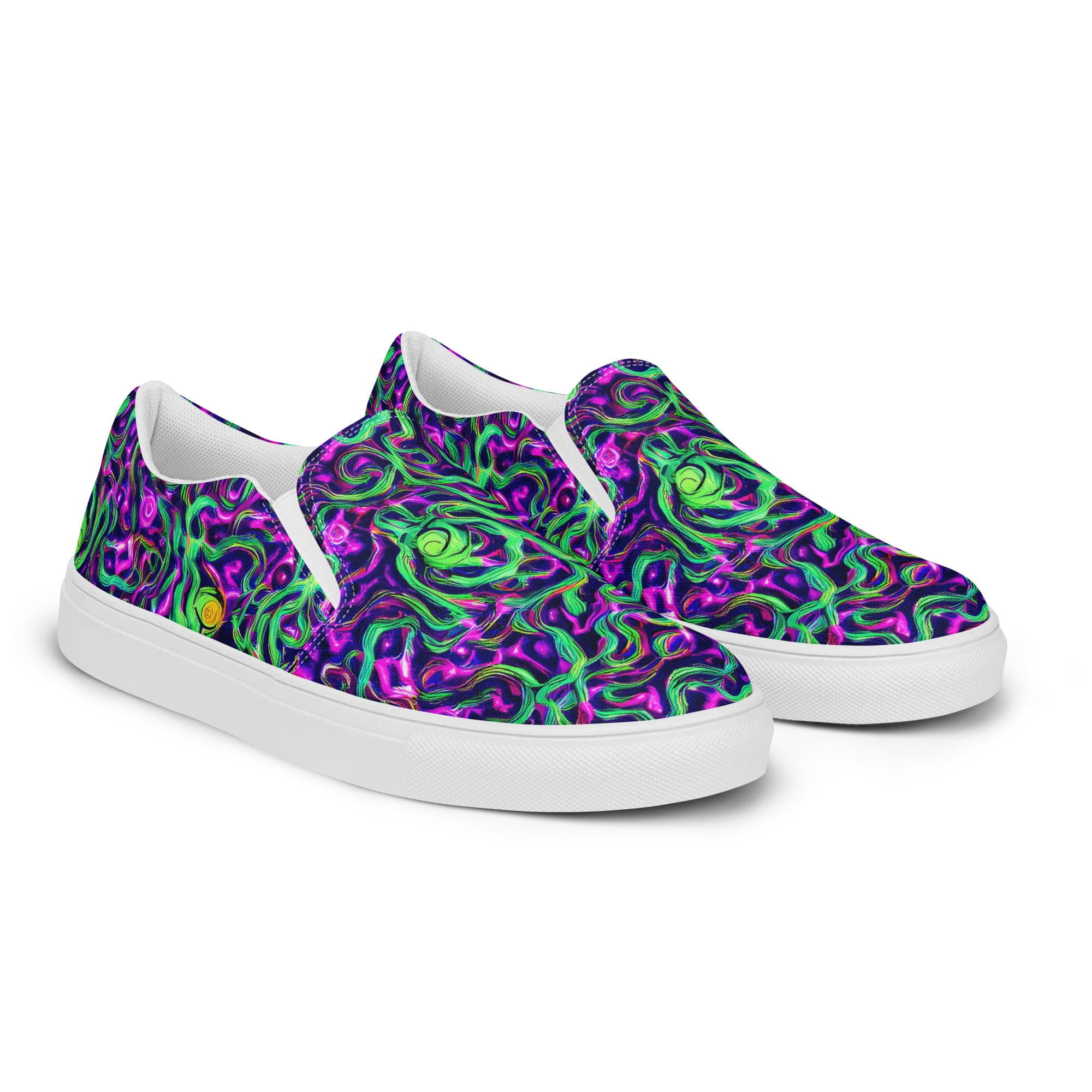 Hypercolor Grove on Women's Slip-On Canvas Shoes — Right Front