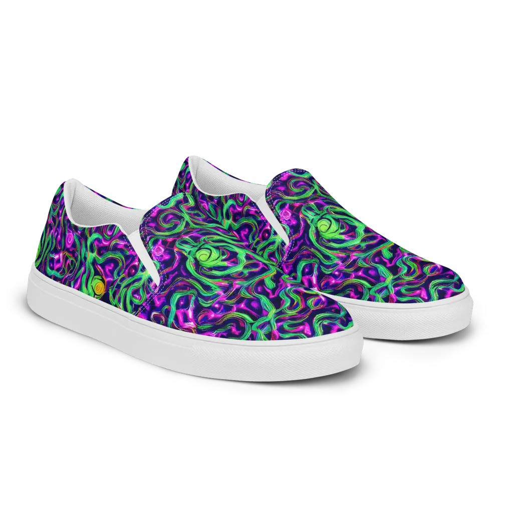 Hypercolor Grove on Women's Slip-On Canvas Shoes — Right Front