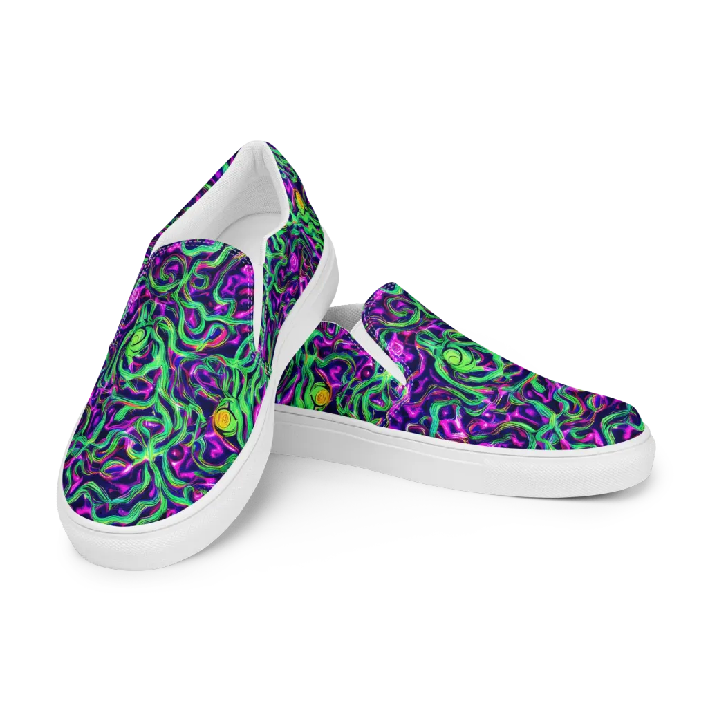 Hypercolor Grove on Women's Slip-On Canvas Shoes — Left Front