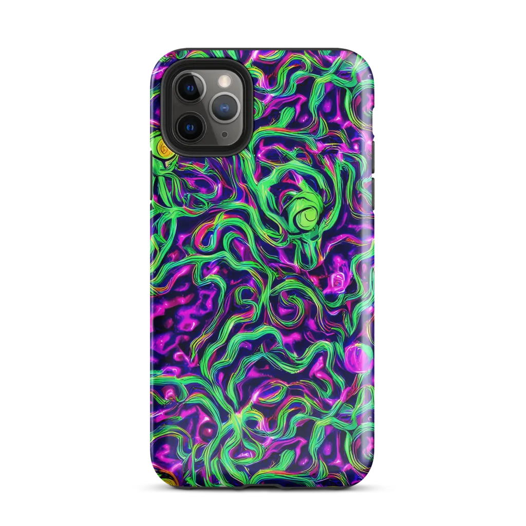 Hypercolor Grove on Tough Case for iPhone® — Front