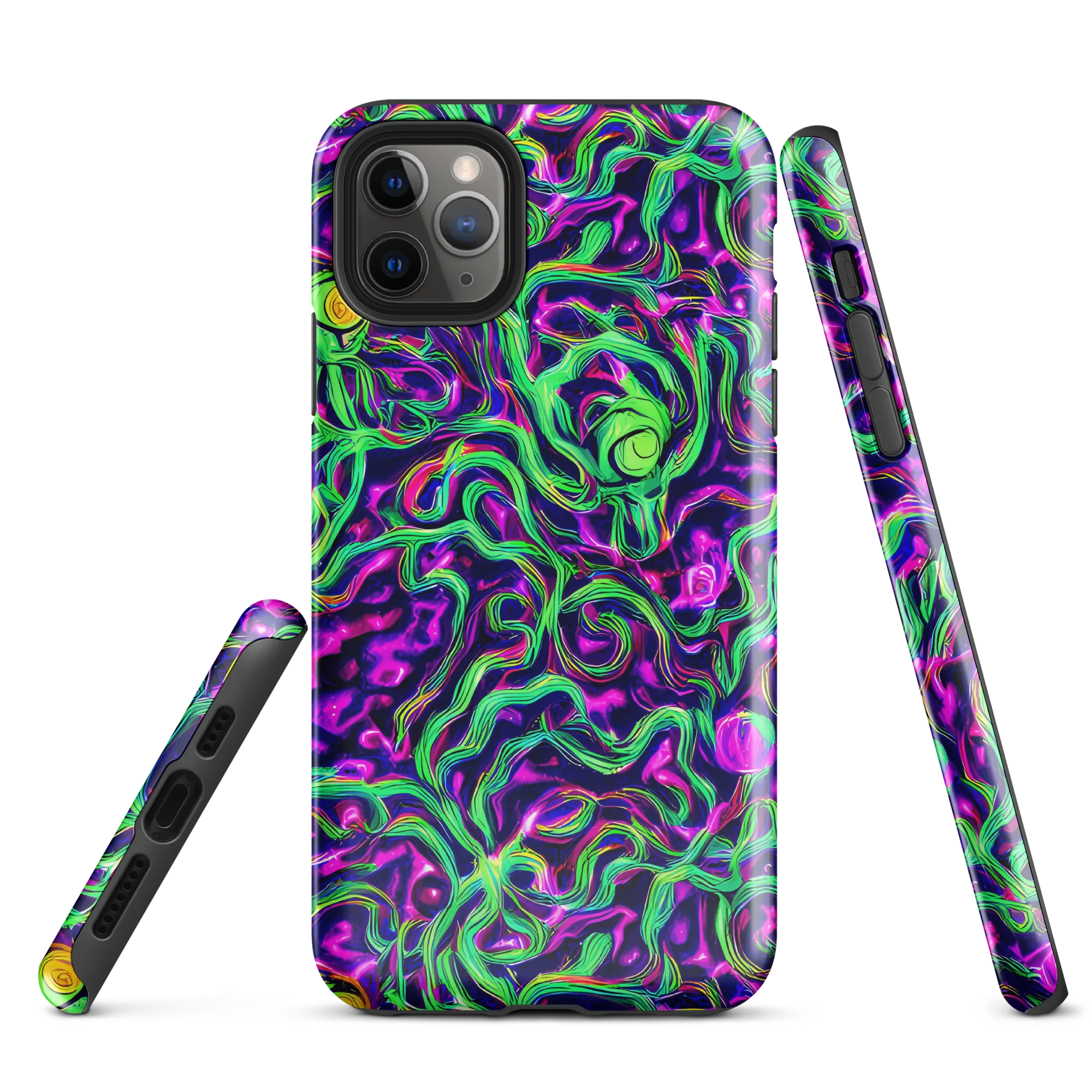 Hypercolor Grove on Tough Case for iPhone® — Front
