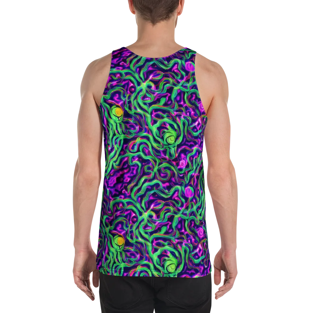 Hypercolor Grove on Men's Tank Top — Back