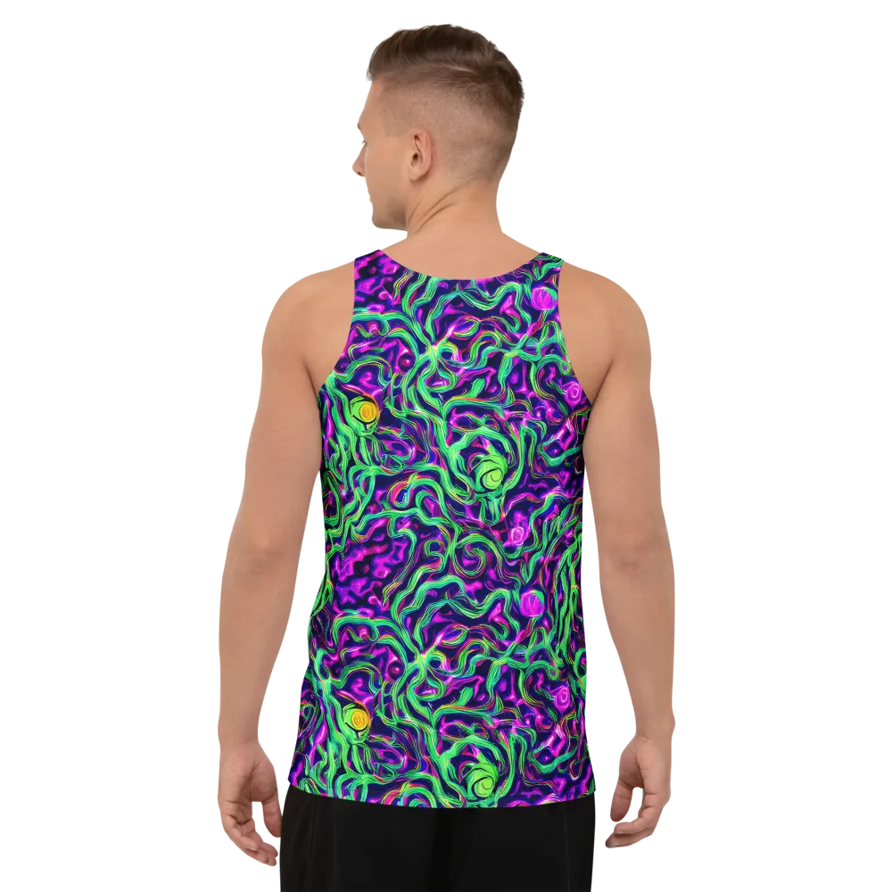 Hypercolor Grove on Men's Tank Top — Back
