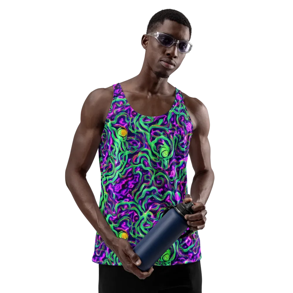 Hypercolor Grove on Men's Tank Top — Front