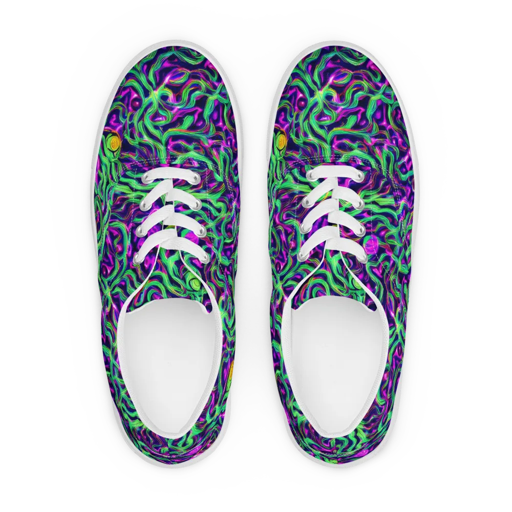 Hypercolor Grove on Men's Lace-Up Canvas Shoes — Front