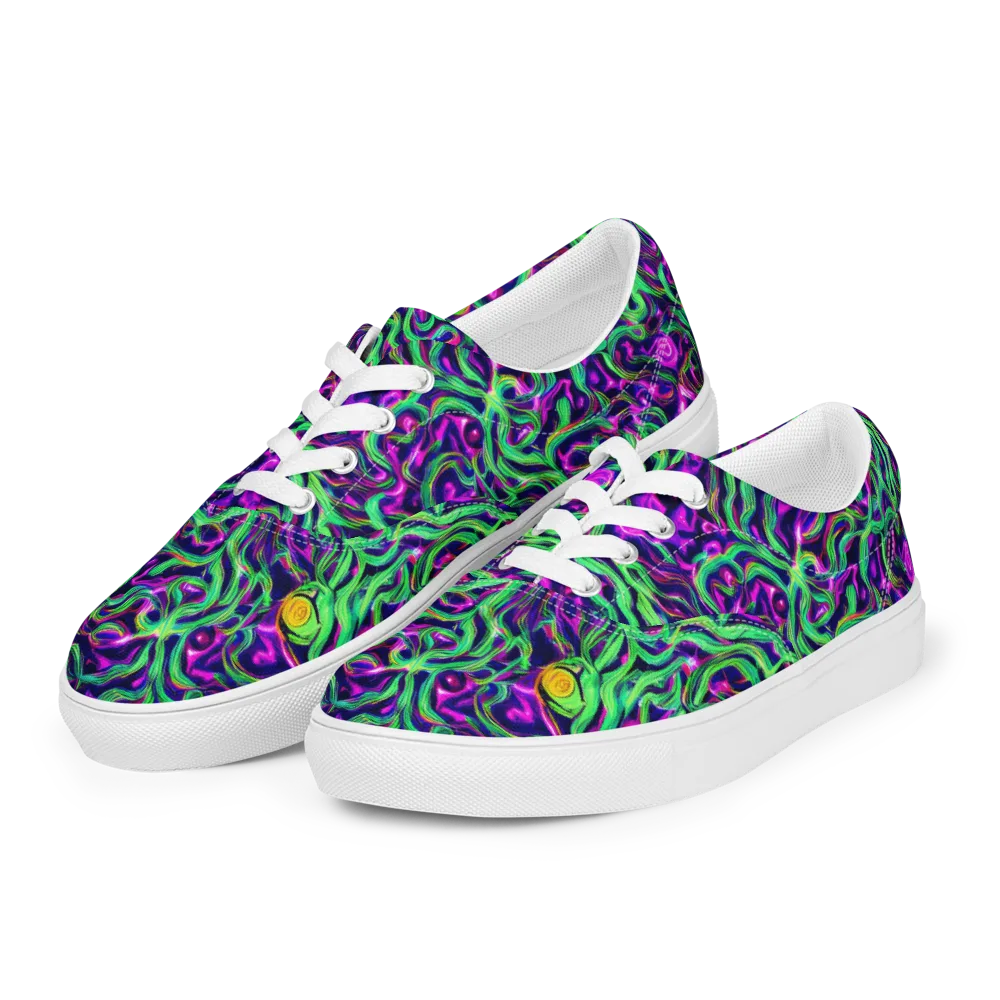 Hypercolor Grove on Men's Lace-Up Canvas Shoes — Left Front