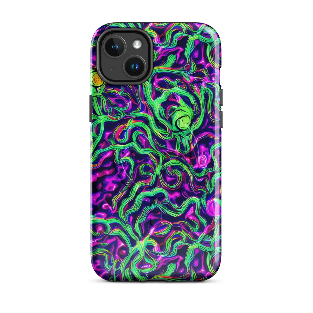 Hypercolor Grove on MagSafe Tough Case for iPhone® — Front