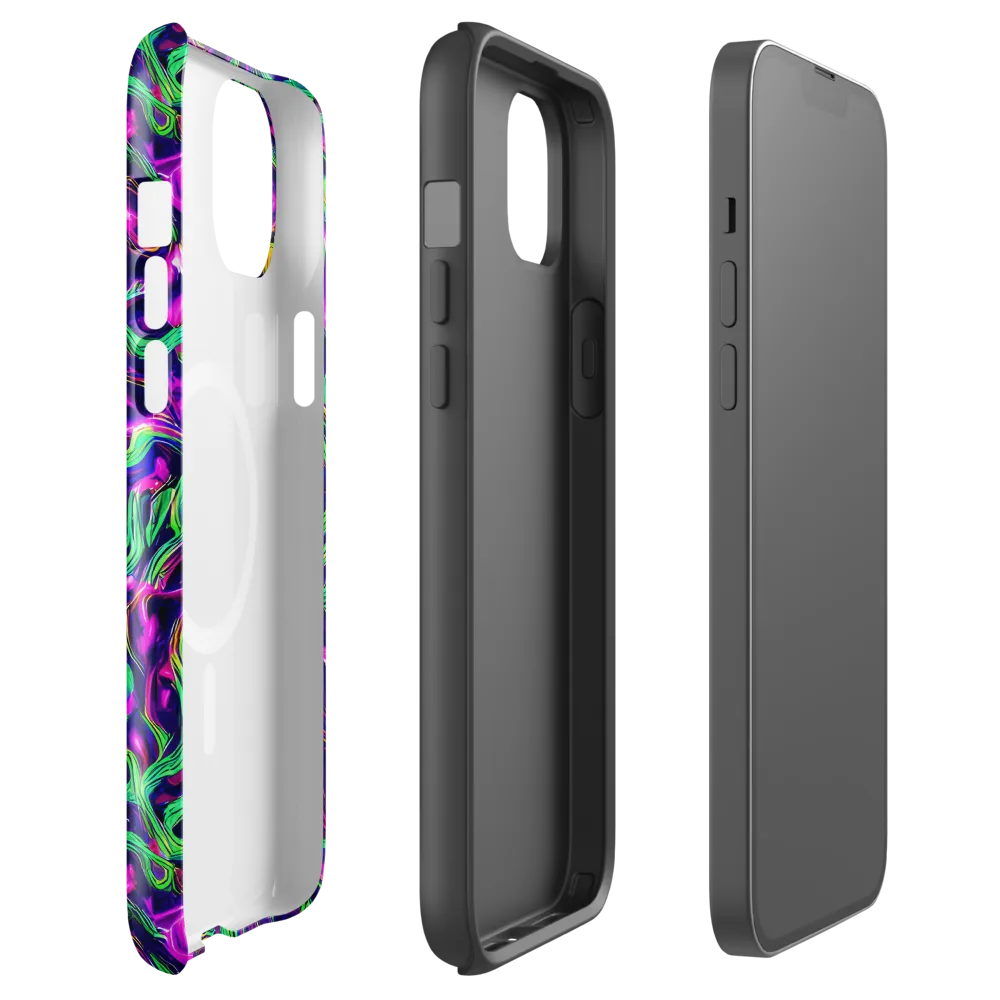 Hypercolor Grove on MagSafe Tough Case for iPhone® — Front