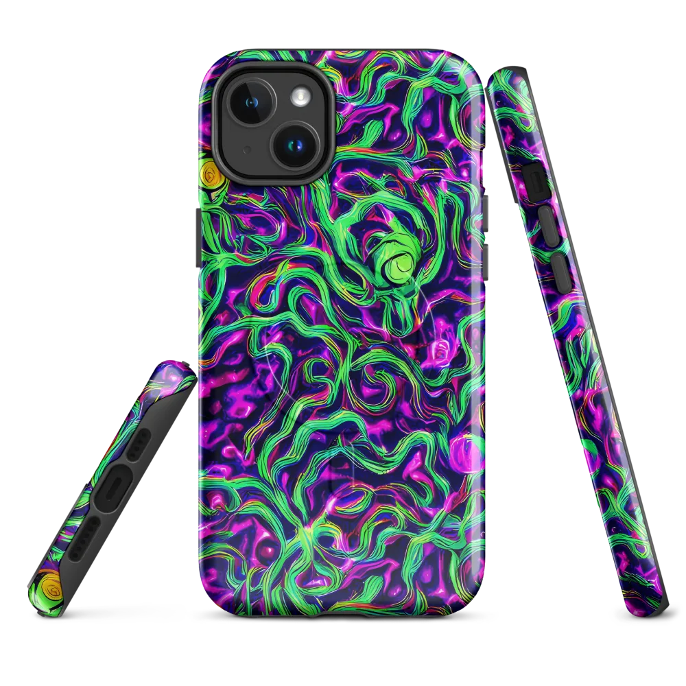 Hypercolor Grove on MagSafe Tough Case for iPhone® — Front