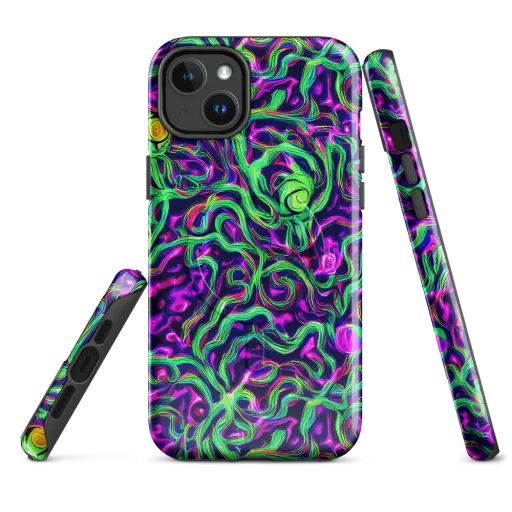 Hypercolor Grove on a MagSafe Tough Case for iPhone®
