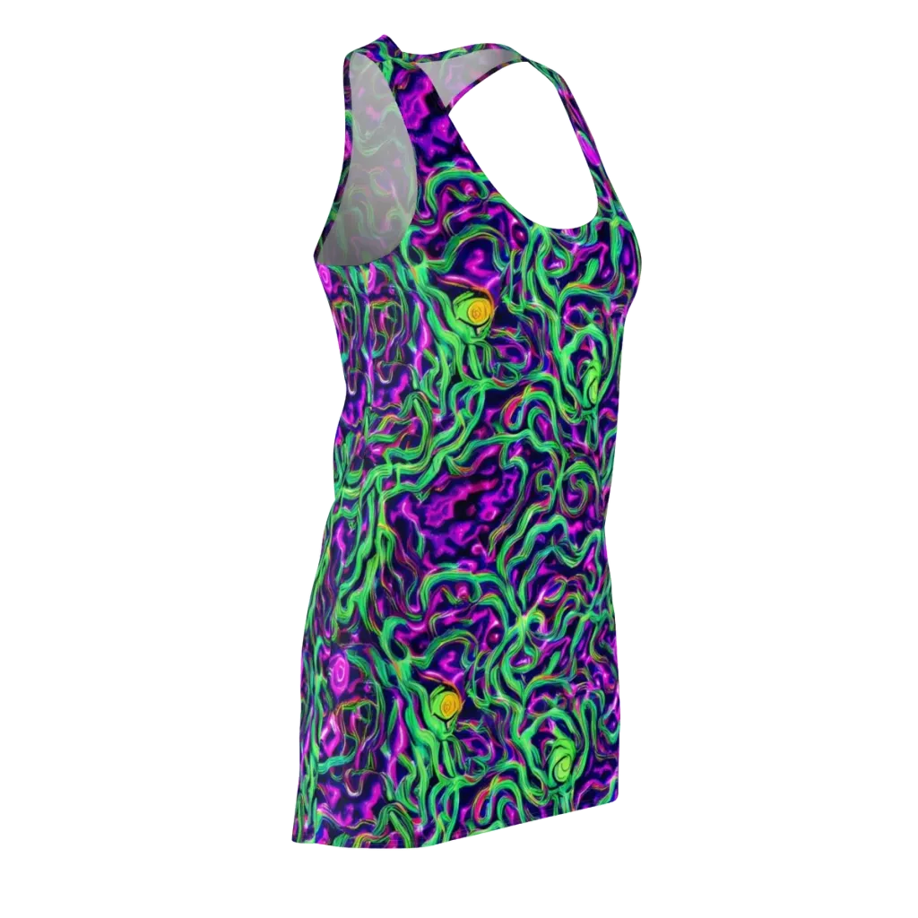 Hypercolor Grove on Racerback Dress — Front Side
