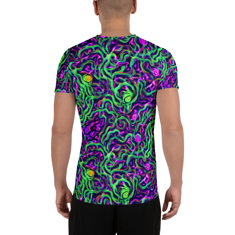 Hypercolor Grove on Men's Athletic T-Shirt — Back