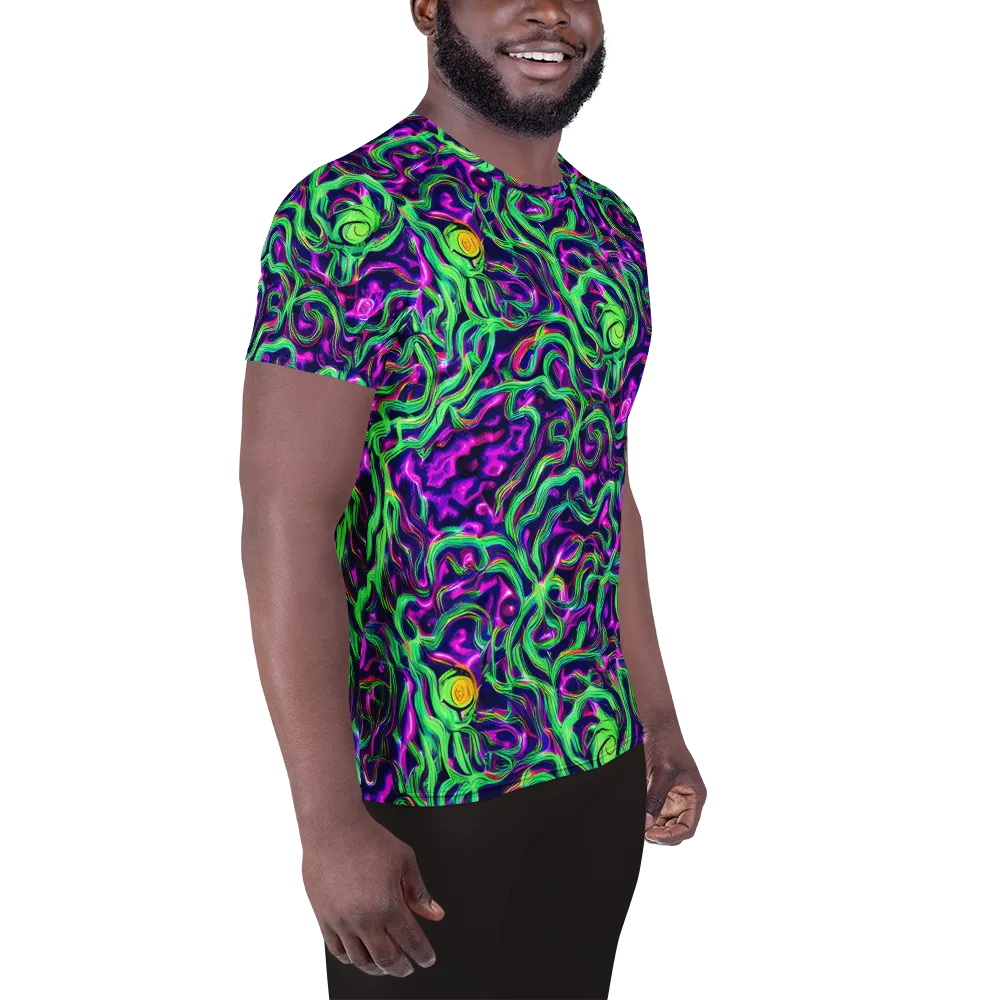Hypercolor Grove on Men's Athletic T-Shirt — Right