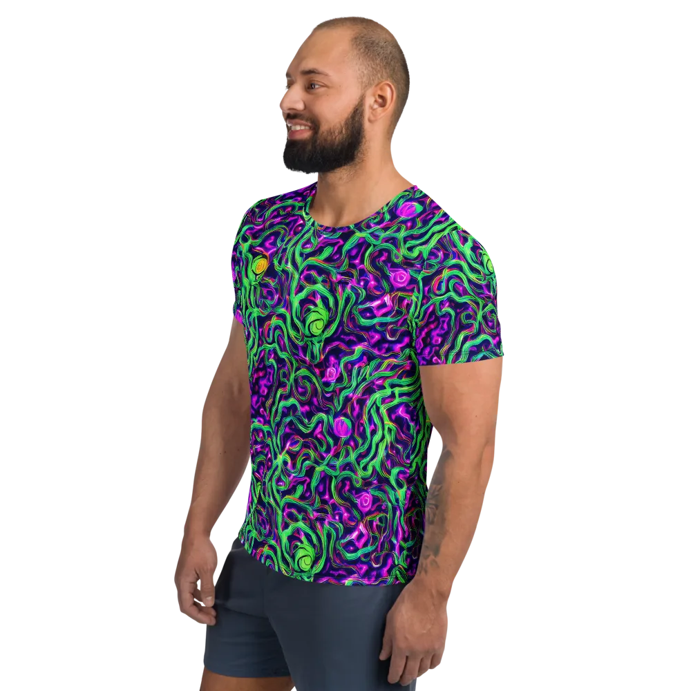 Hypercolor Grove on Men's Athletic T-Shirt — Left