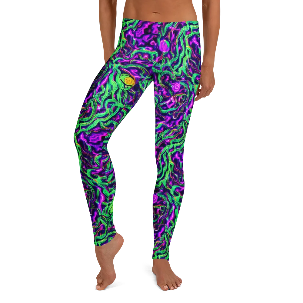 Hypercolor Grove on Leggings — Front