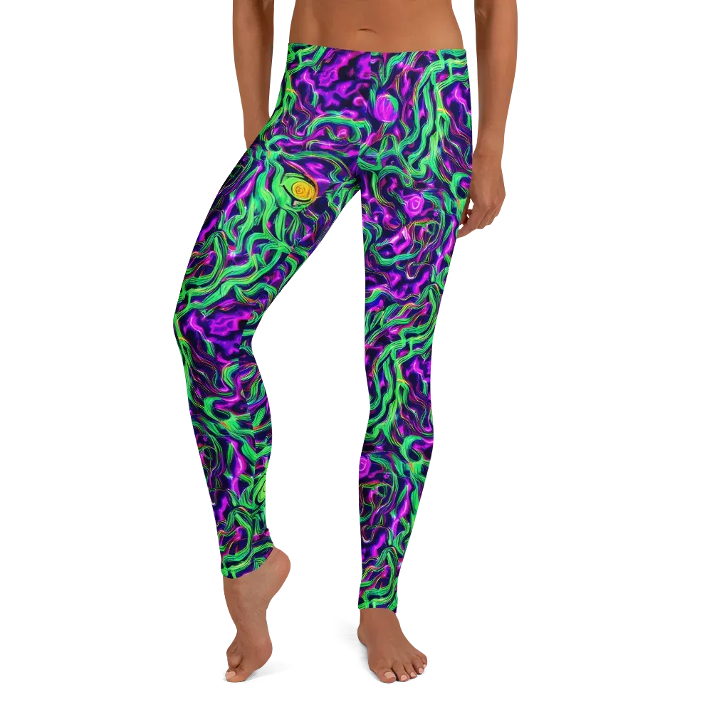 Hypercolor Grove on Leggings — Front