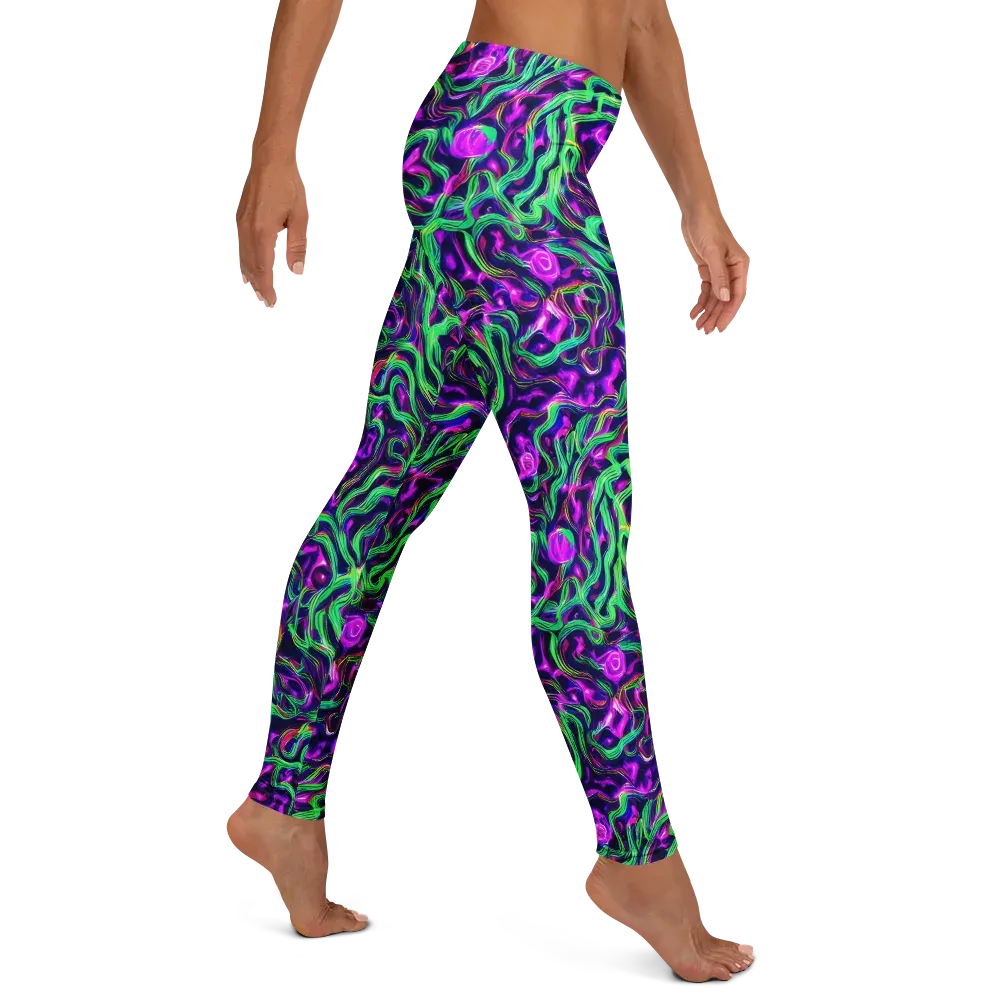 Hypercolor Grove on Leggings — Right