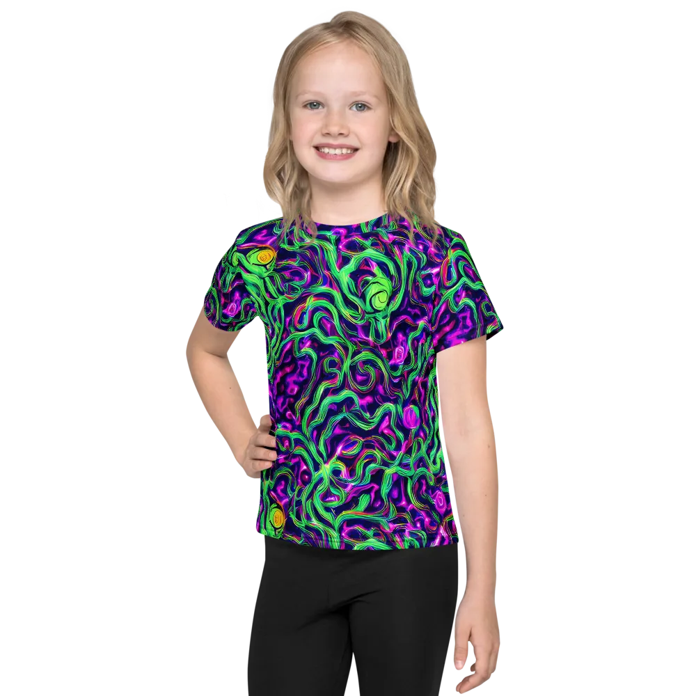 Hypercolor Grove on Kids Crew Neck T-Shirt — Front