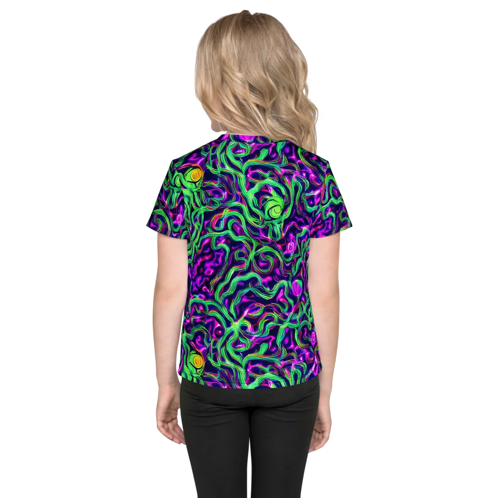 Hypercolor Grove on Kids Crew Neck T-Shirt — Back