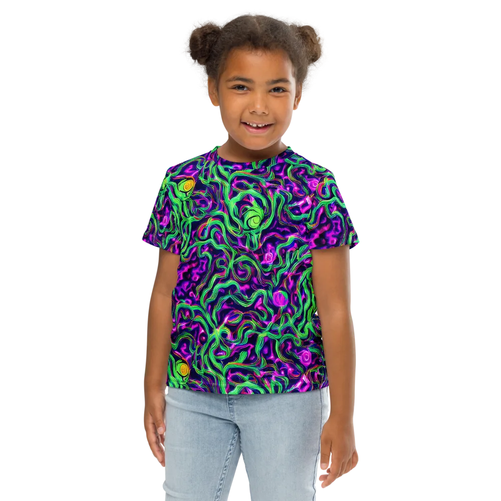 Hypercolor Grove on Kids Crew Neck T-Shirt — Front