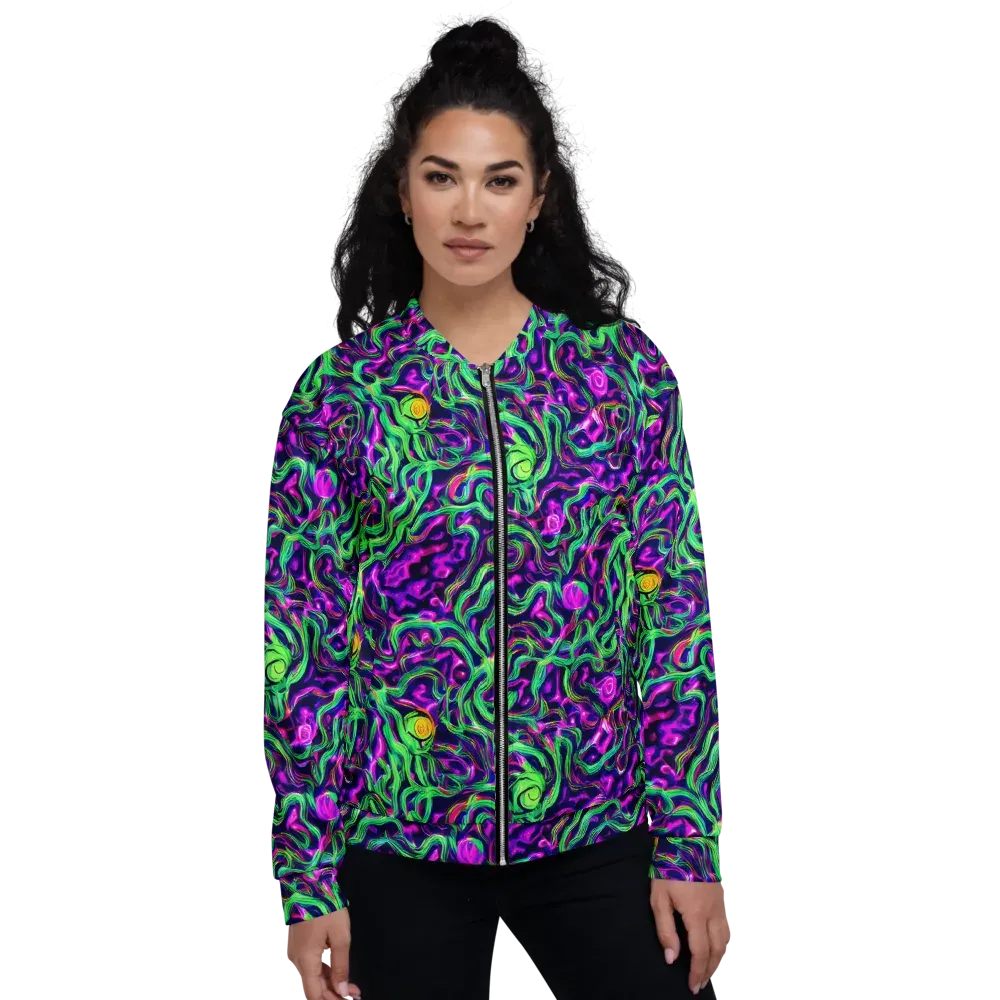 Hypercolor Grove on Bomber Jacket — Front