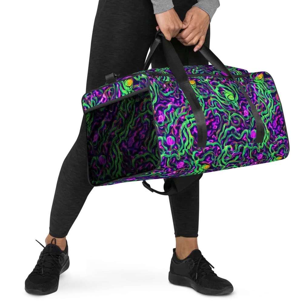 Hypercolor Grove on Duffle Bag — Right Front