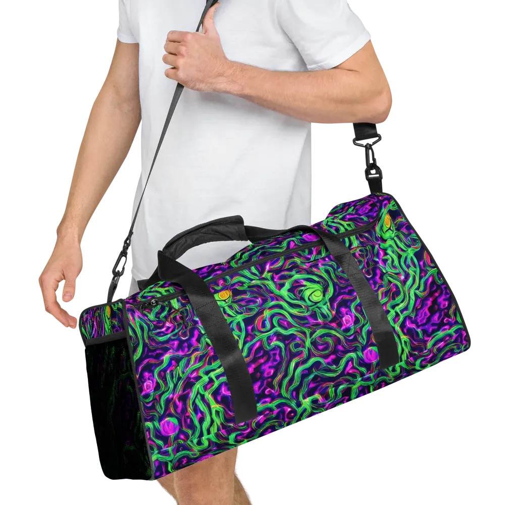 Hypercolor Grove on Duffle Bag — Right Front