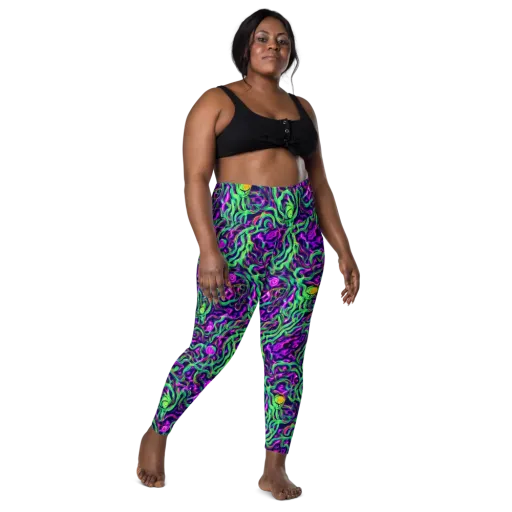 Hypercolor Grove on a Leggings with Pockets