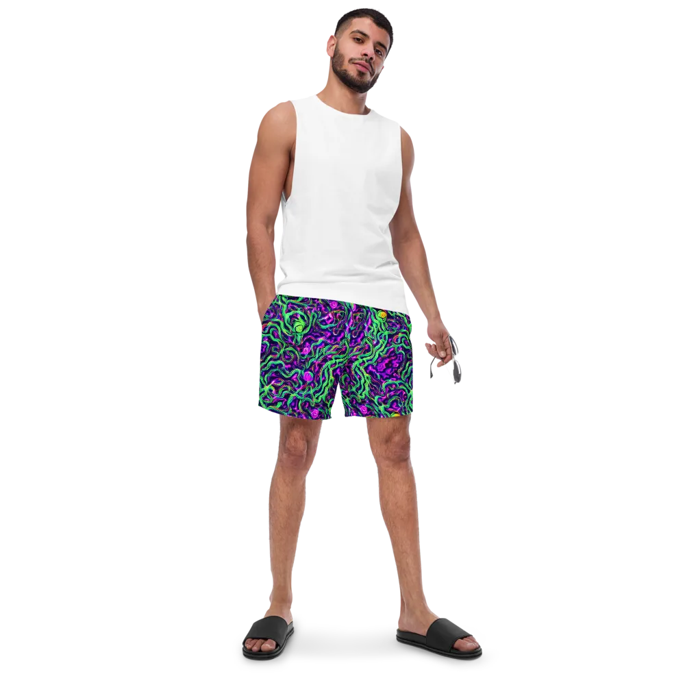 Hypercolor Grove on Swim Trunks — Front