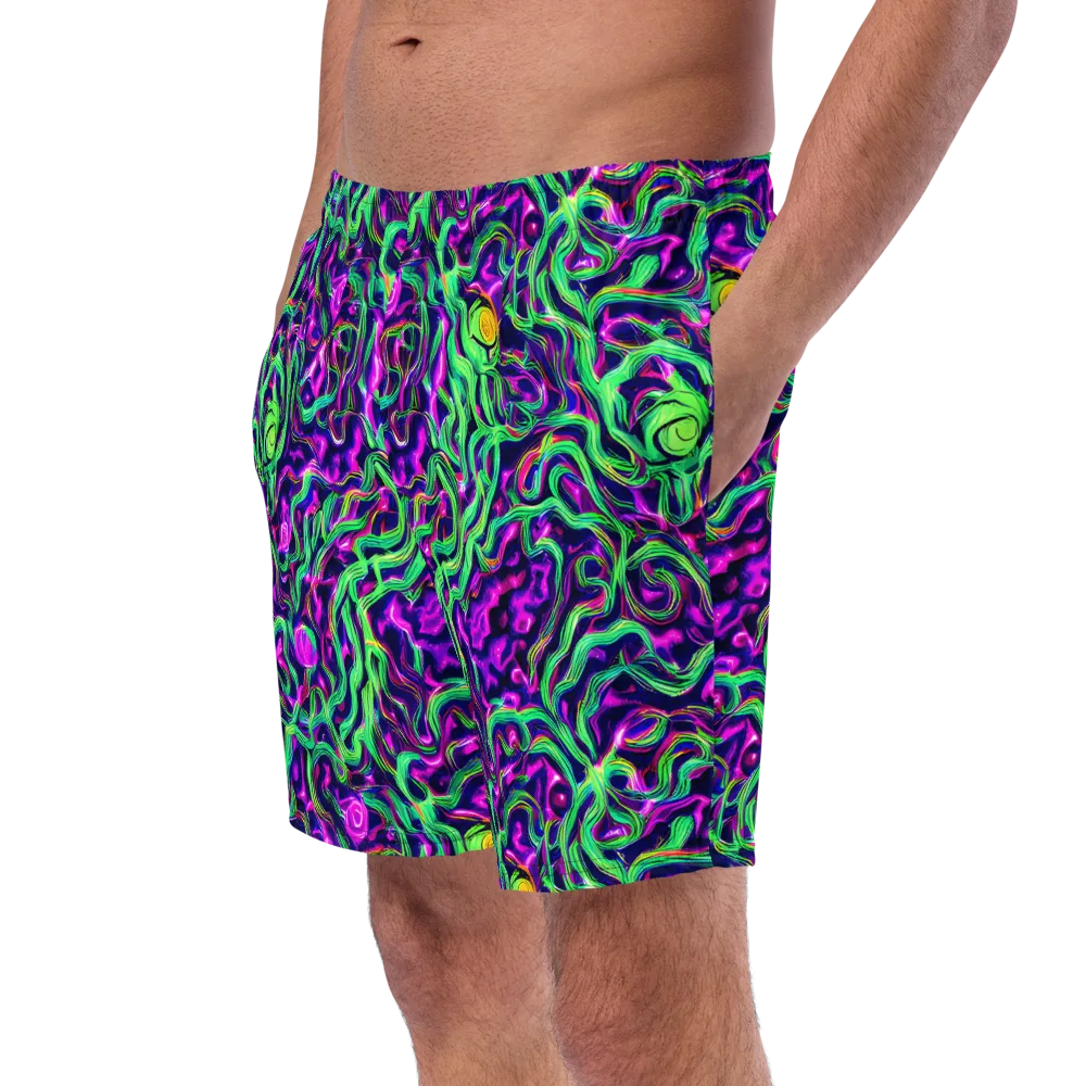 Hypercolor Grove on Swim Trunks — Left Front