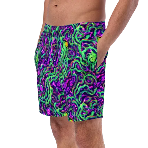 Hypercolor Grove on a Swim Trunks