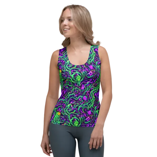 Hypercolor Grove on a Women's Tank Top