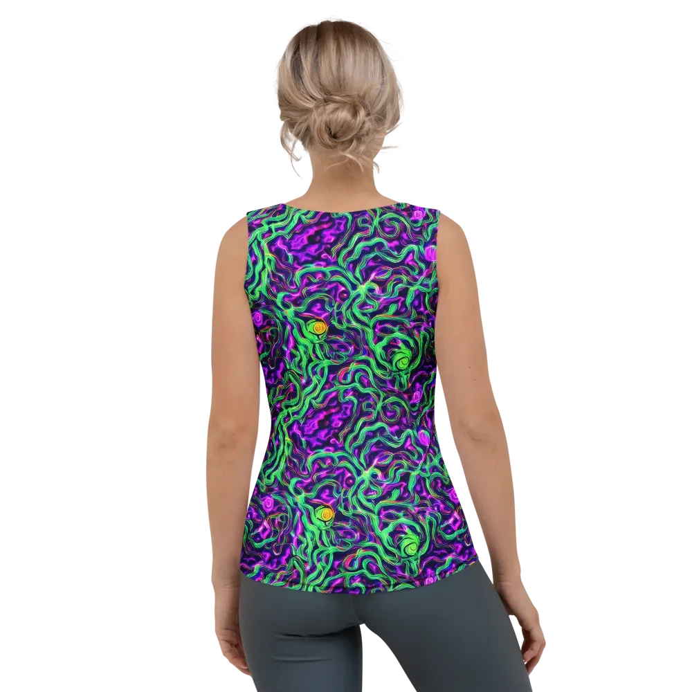 Hypercolor Grove on Women's Tank Top — Back