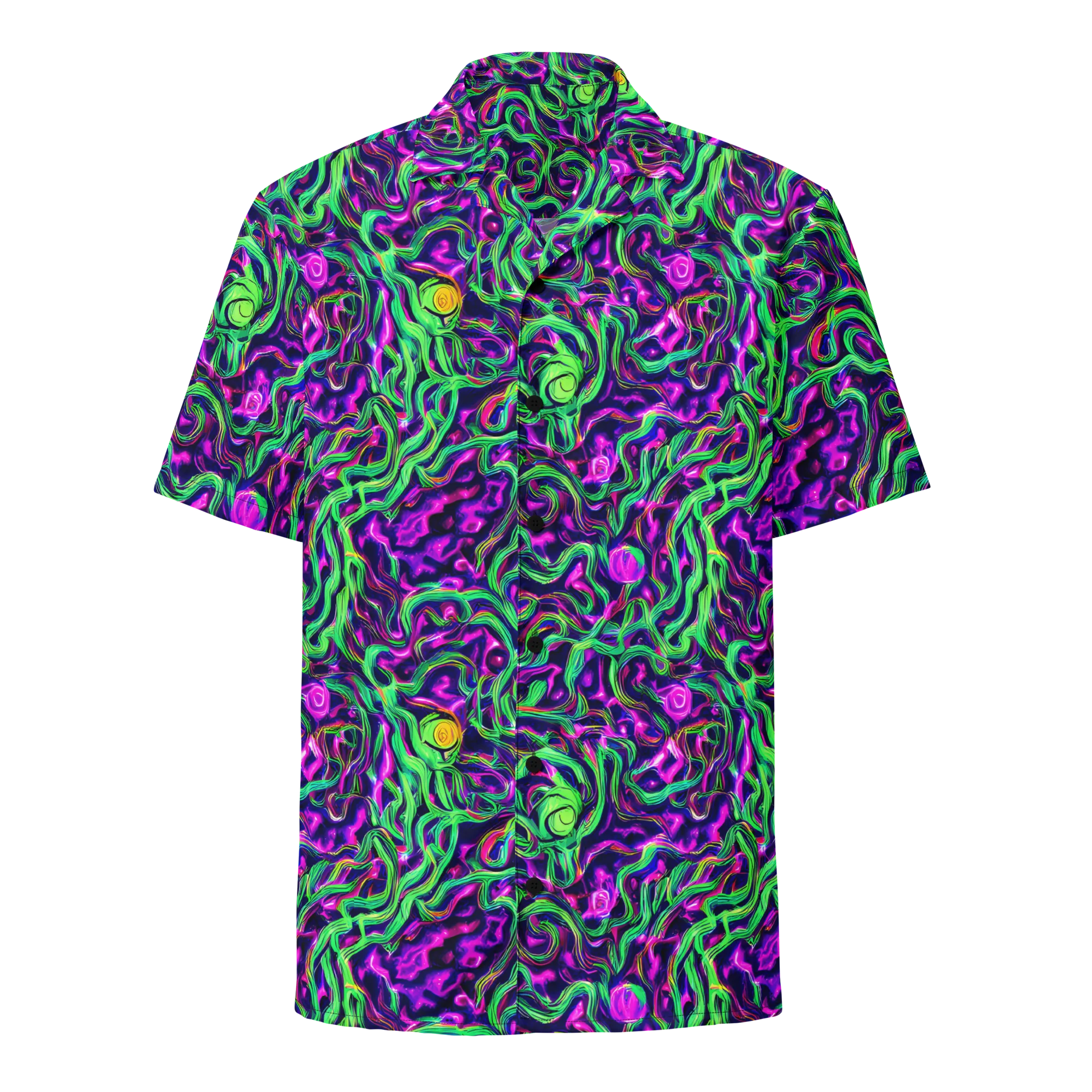 Hypercolor Grove on Button Shirt — Front