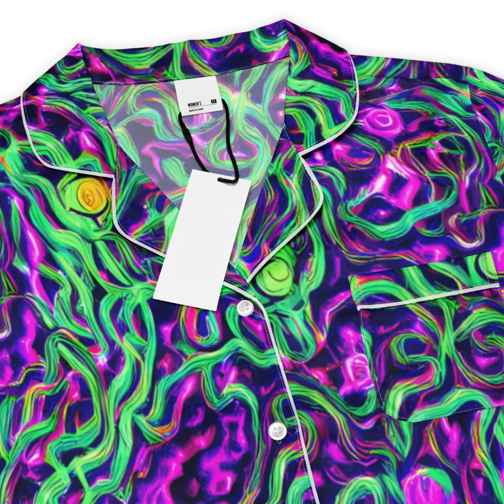 Hypercolor Grove on Women's Short Sleeve Pajama Top — Product details