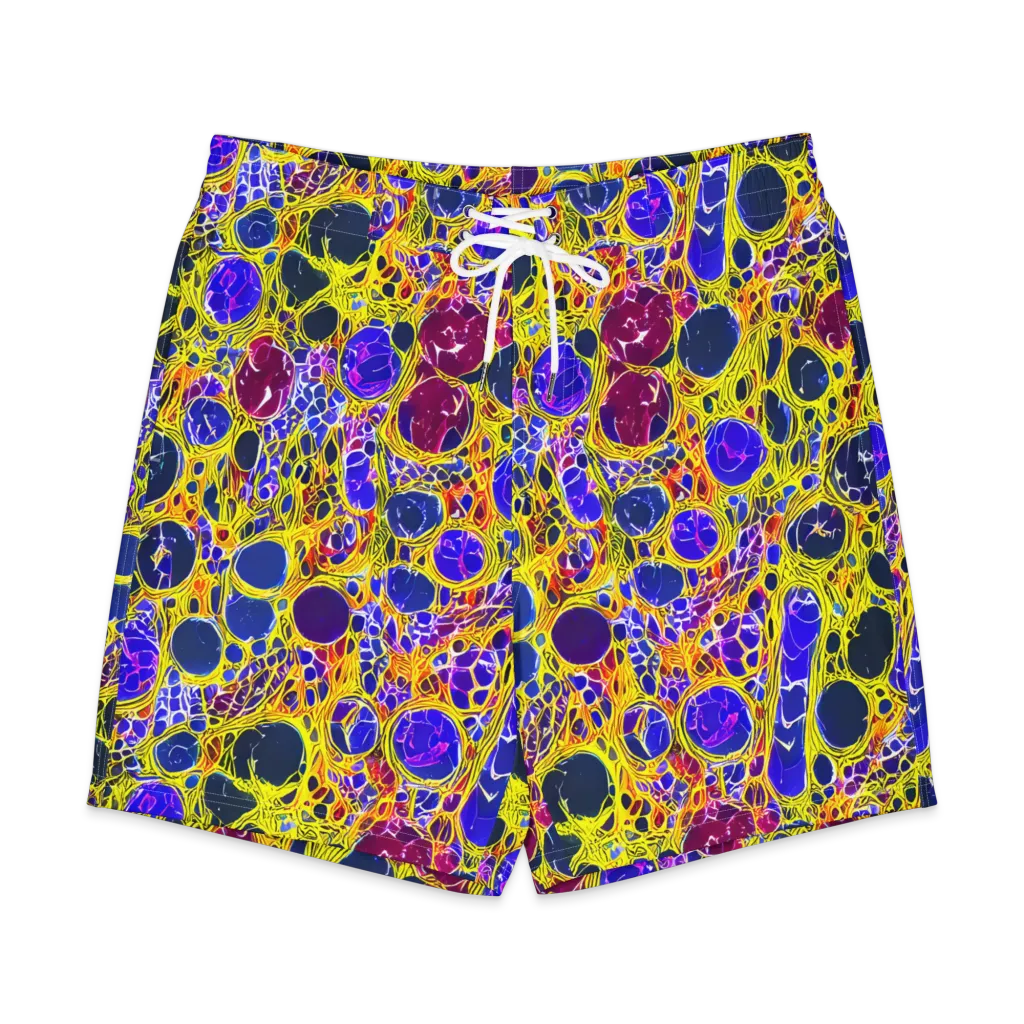 Electric Cellular on Men's Board Shorts — Front