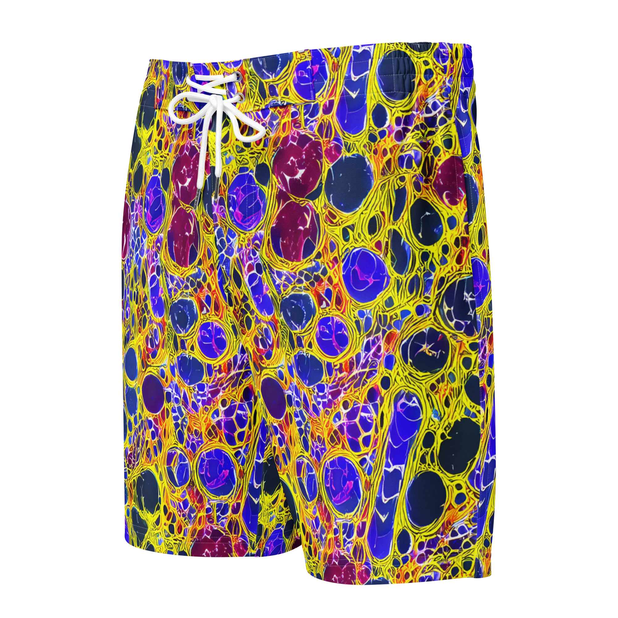 Electric Cellular on Men's Board Shorts — Front