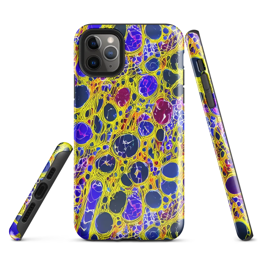 Electric Cellular on Tough Case for iPhone® — Front