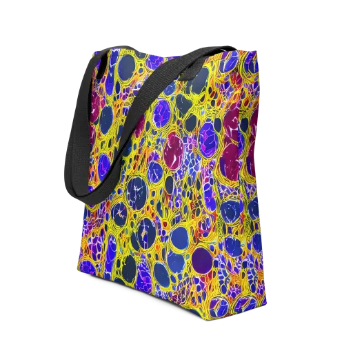 Electric Cellular on a Tote Bag