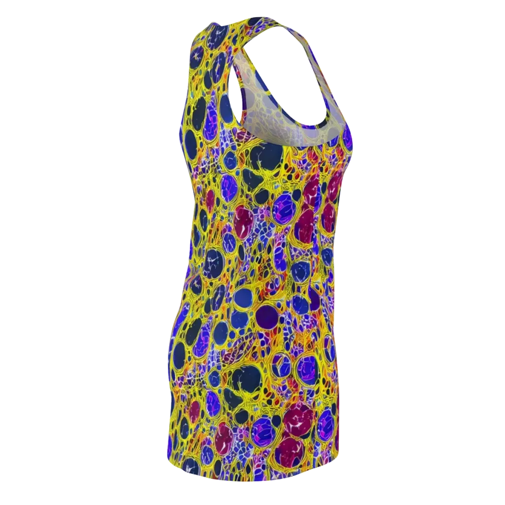 Electric Cellular on Racerback Dress — Back Side