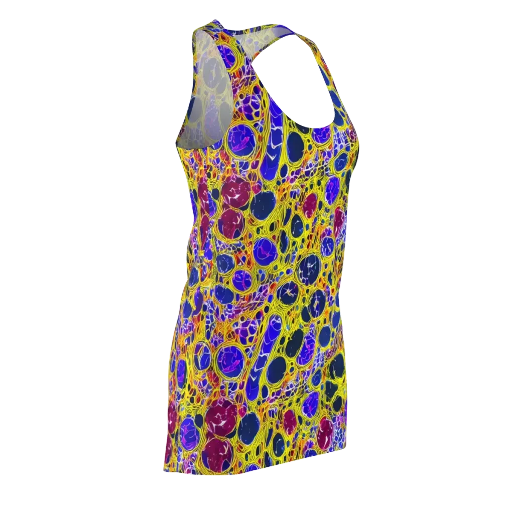 Electric Cellular on Racerback Dress — Front Side