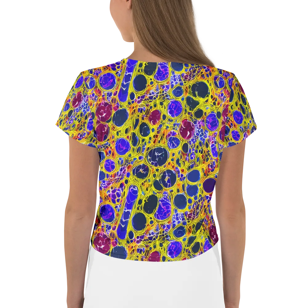 Electric Cellular on Crop Tee — Back